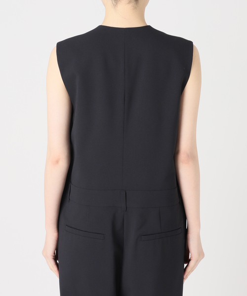 journal standard L'essage（ジャーナルスタンダードレサージュ）の「ウーリーノライトALL IN ONE（つなぎ/オールインワン・レディース・グレー/ネイビー・38/36）」の14枚目の写真