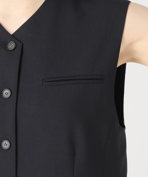 journal standard L'essage（ジャーナルスタンダードレサージュ）の「ウーリーノライトALL IN ONE（つなぎ/オールインワン・レディース・グレー/ネイビー・38/36）」の16枚目の写真