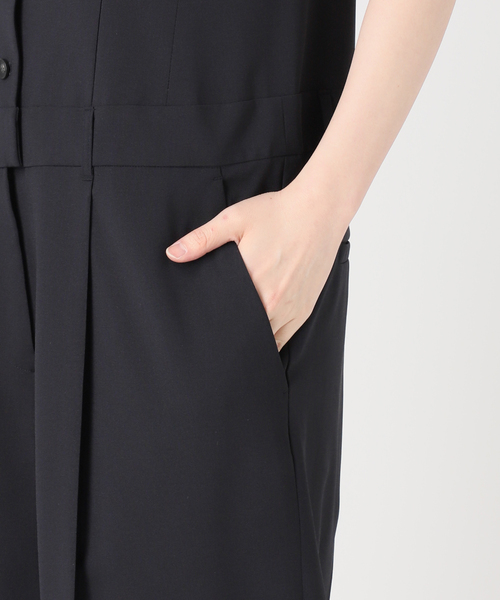 journal standard L'essage（ジャーナルスタンダードレサージュ）の「ウーリーノライトALL IN ONE（つなぎ/オールインワン・レディース・グレー/ネイビー・38/36）」の17枚目の写真