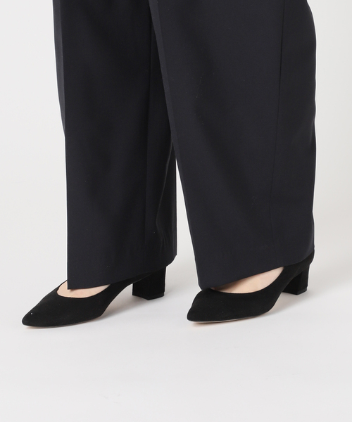 journal standard L'essage（ジャーナルスタンダードレサージュ）の「ウーリーノライトALL IN ONE（つなぎ/オールインワン・レディース・グレー/ネイビー・38/36）」の18枚目の写真