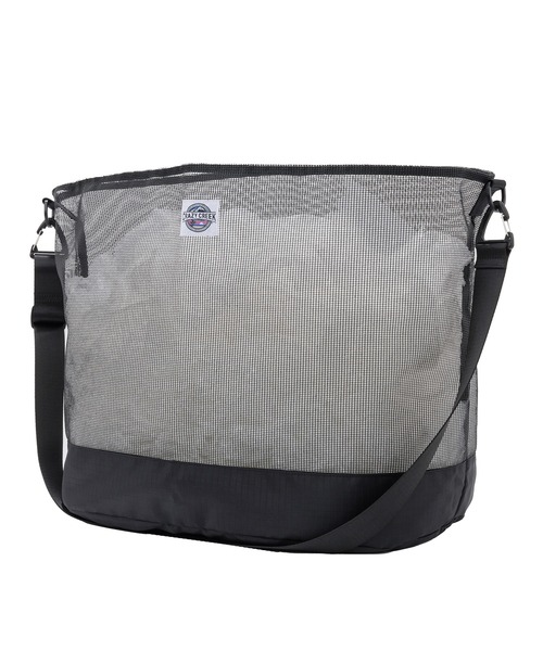 CRAZY CREEK(クレイジークリーク)の「CRAZY CREEK クレイジークリーク メッシュバケットバッグ(ショルダーバッグ・メンズ・ブラック・FREE)」の1枚目の写真