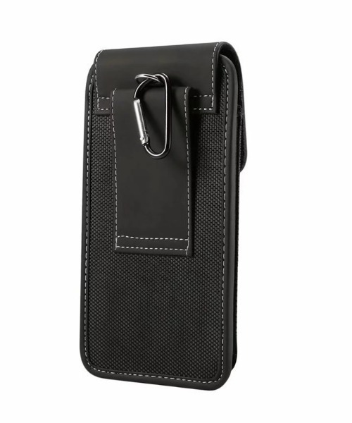 BACKYARD FAMILY(バックヤードファミリー)の「スマホポーチ 縦型 カラビナ付き(ボディバッグ/ウエストポーチ・メンズ・ブラック・M/XL/S/L)」の9枚目の写真