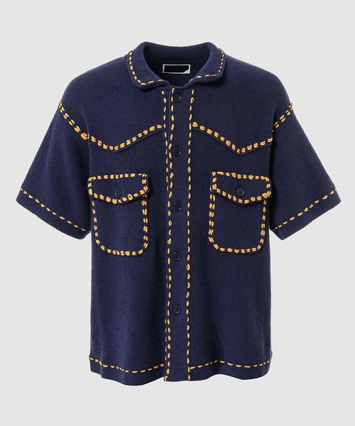 PHINGERIN（フィンガリン）の「SUMMER PG1 WESTERN SHIRT（シャツ/ブラウス・メンズ・ブラック/その他/ネイビー・L/M）」の2枚目の写真