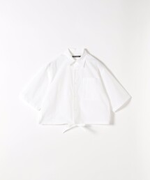 nicholson&nicholson（ニコルソンアンドニコルソン）の「nicholson&nicholson:〈手洗い可能〉レギュラーカラー ショート シャツ（シャツ/ブラウス）」