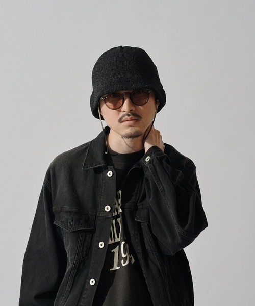 CPH（シーピーエイチ）の「【CPH】knit cap flared brim（ニットキャップ/ビーニー・メンズ・ブラック・FREE）」の2枚目の写真