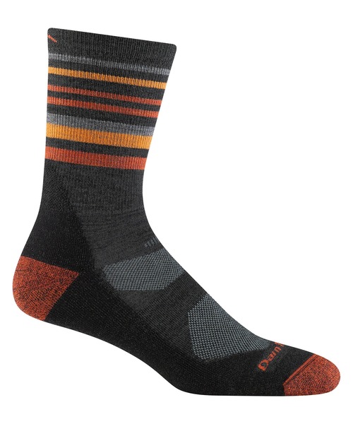 DARN TOUGH VERMONT(ダーンタフバーモント)の「DARN TOUGH/ダーンタフ 5012 Fastpack Micro Crew Lightweight Hiking Socks(ソックス/靴下・メンズ・ホワイト/チャコールグレー/ブルーグリーン・LARGE/MEDIUM)」の7枚目の写真
