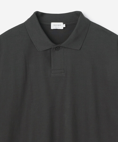 handvaerk(ハンドバーク)の「handvaerk | コットンピケ ポロシャツ MEN(ポロシャツ・メンズ・チャコール/グリーン系その他/ライトグレー・M/S/L)」の18枚目の写真