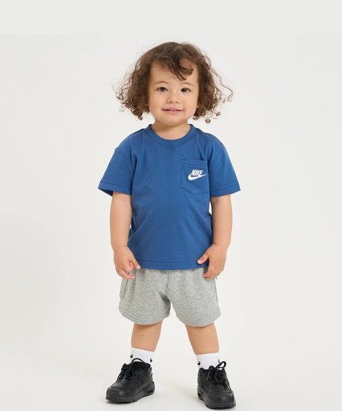 セール】NIKE/ナイキ キッズ セットアップ 半袖 Tシャツ ハーフパンツ