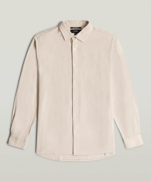 G-STAR(ジースター)の「Clean Regular Shirt/クリーンレギュラーシャツ(シャツ/ブラウス・メンズ・ホワイト系その他・X-SMALL/X-LARGE/LARGE/MEDIUM/SMALL)」の4枚目の写真