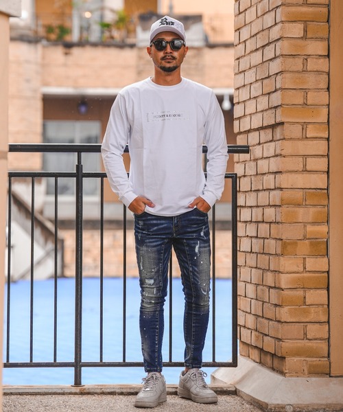 adamsJUGGLER(アダムスジャグラー)の「プレンティ&イナフロンティー(Tシャツ/カットソー・メンズ・ホワイト/ブラック・XXL/XL/L/M/S)」の8枚目の写真