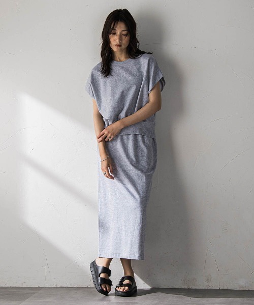 MAYSON GREY（メイソングレイ）の「カーブヘムプルオーバースカートセットアップ（ワンピース・レディース・ブラック・M）」の19枚目の写真
