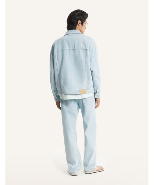 Maison Kitsune(メゾンキツネ)の「ZIPPED DENIM JACKET(デニムジャケット・メンズ・ライトインディゴブルー・S/XS/L/M)」の5枚目の写真