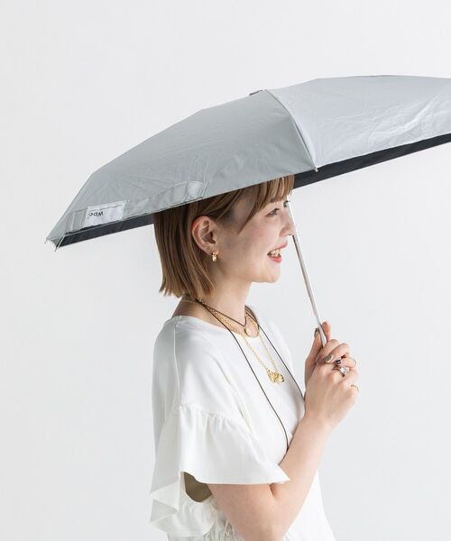 Wpc.(ダブリュピーシー)の「【AH×Wpc.】ポーチ付き折りたたみ傘(折りたたみ傘・レディース・ブラック/ベージュ/シルバー・FREE)」の13枚目の写真