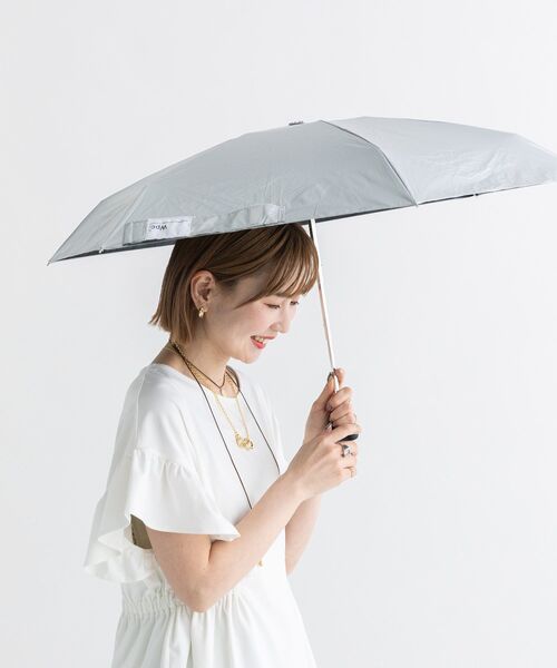 Wpc.(ダブリュピーシー)の「【AH×Wpc.】ポーチ付き折りたたみ傘(折りたたみ傘・レディース・ブラック/ベージュ/シルバー・FREE)」の14枚目の写真