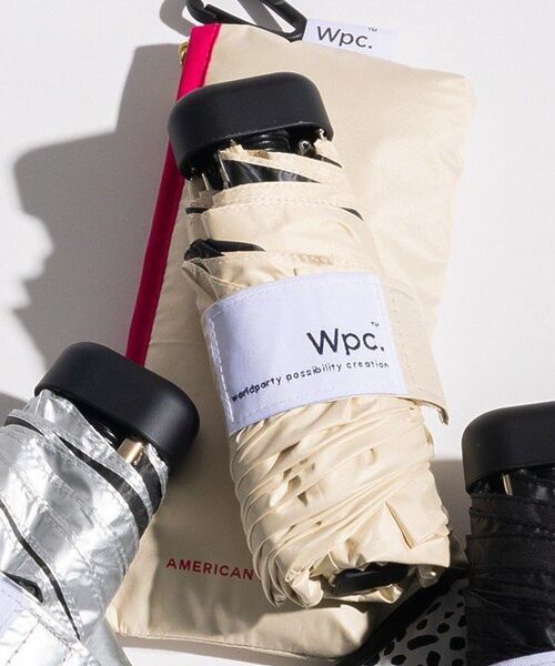 Wpc.(ダブリュピーシー)の「【AH×Wpc.】ポーチ付き折りたたみ傘(折りたたみ傘・レディース・ブラック/ベージュ/シルバー・FREE)」の17枚目の写真