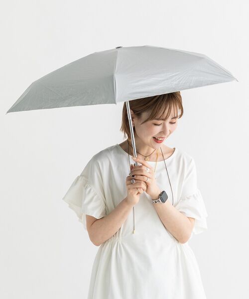Wpc.(ダブリュピーシー)の「【AH×Wpc.】ポーチ付き折りたたみ傘(折りたたみ傘・レディース・ブラック/ベージュ/シルバー・FREE)」の10枚目の写真