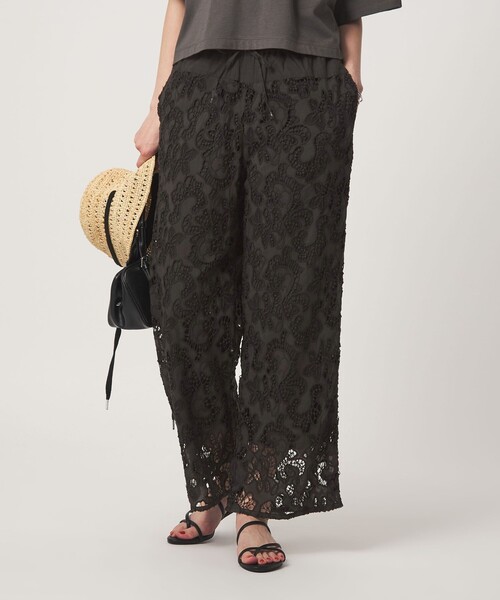 45R カットワーク　レースパンツ セール】カットワークレース パンツ（その他パンツ）｜green label