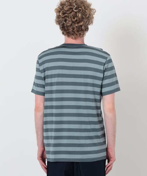 SUNSPEL(サンスペル)の「SUNSPELコットン クルーネックTシャツ(Tシャツ/カットソー・メンズ・ブラウン系その他/ブルー系その他・M/L)」の7枚目の写真