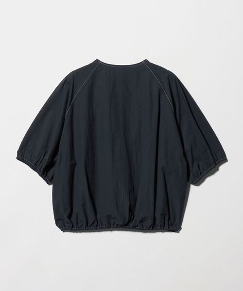 Steven Alan＞クルーネック シュリンク ブラウス（シャツ/ブラウス