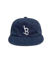 BLUELUE（ブルール）の「「BLUELUE / ブルールー」B LOGO アップリケ 5パネルキャップ（キャップ）」