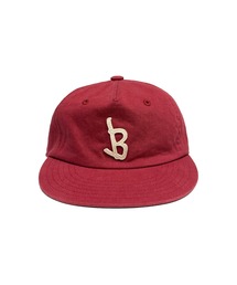BLUELUE（ブルール）の「「BLUELUE / ブルールー」B LOGO アップリケ 5パネルキャップ（キャップ）」