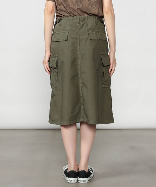 orSlow(オアスロウ)の「orSlow | 〈別注〉ARMY SKIRT KHAKI WOMEN(スカート・レディース・カーキ・1/2)」の10枚目の写真