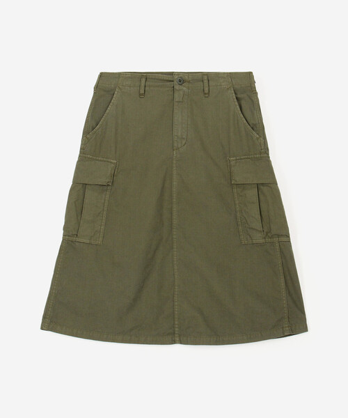 orSlow(オアスロウ)の「orSlow | 〈別注〉ARMY SKIRT KHAKI WOMEN(スカート・レディース・カーキ・1/2)」の17枚目の写真