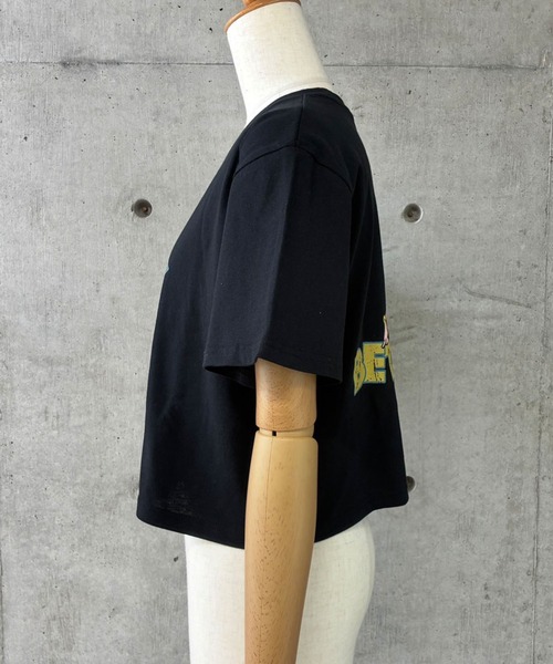 GLAMOROUS JANE（グラマラスジェーン）の「BETTY BOOPプリントショート丈Tシャツ（Tシャツ/カットソー・レディース・ブラック/オフホワイト/チャコールグレー・FREE）」の11枚目の写真