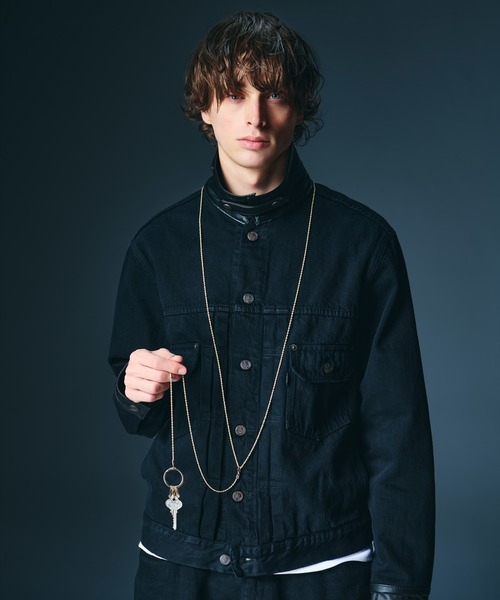 glamb(グラム)の「Key Ring Long Necklace / キーリングロングネックレス(ネックレス・メンズ・ゴールド・FREE)」の3枚目の写真
