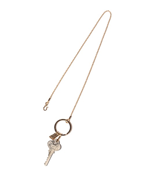 glamb(グラム)の「Key Ring Long Necklace / キーリングロングネックレス(ネックレス・メンズ・ゴールド・FREE)」の12枚目の写真