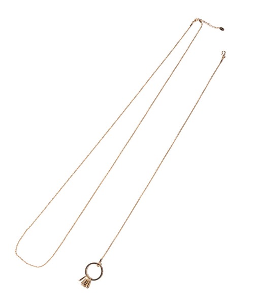 glamb(グラム)の「Key Ring Long Necklace / キーリングロングネックレス(ネックレス・メンズ・ゴールド・FREE)」の13枚目の写真