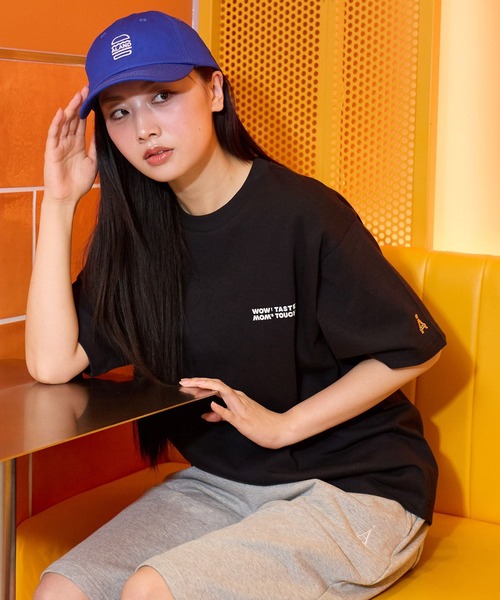 ALAND（エーランド）の「ALAND×MOM'S TOUCH／刺繍ロゴCAP（ハット・レディース・ブラウン/ブルー・FREE）」の3枚目の写真