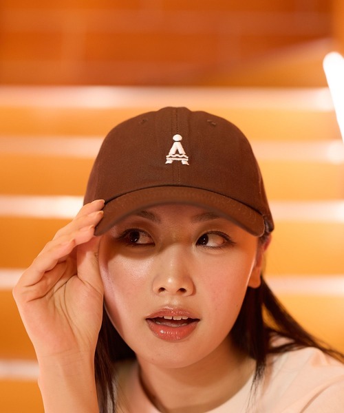 ALAND（エーランド）の「ALAND×MOM'S TOUCH／刺繍ロゴCAP（ハット・レディース・ブラウン/ブルー・FREE）」の7枚目の写真
