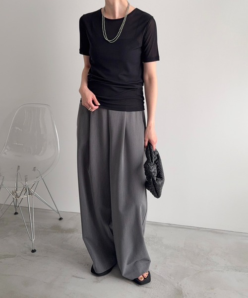 model：H166　着用サイズ：MT