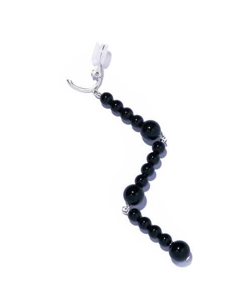 IRIS47(イリスフォーセブン)の「【IRIS 47】modul earring onyx/モジュール イヤリング オニキス(イヤリング・レディース・ブラック・FREE)」の3枚目の写真