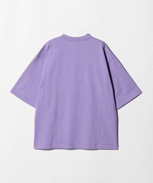 A DAY IN THE LIFE UNITED ARROWS(アデイインザライフユナイテッドアローズ)の「ビーチ ロゴ ワイドカットソー<A DAY IN THE LIFE>(Tシャツ/カットソー・メンズ・ライラック/ライトグレー/ホワイト・L/M)」の4枚目の写真
