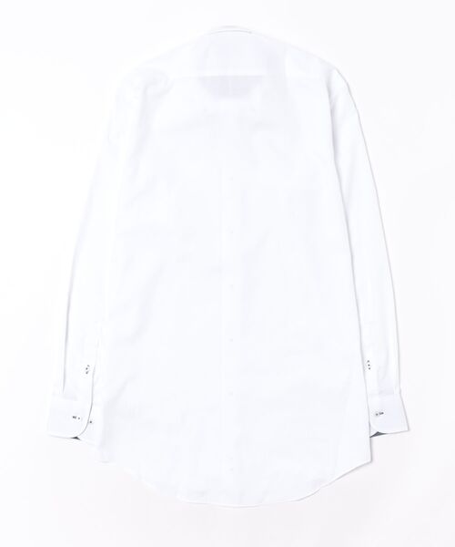TOKYO SHIRTS(トウキョウシャツ)の「【吸水速乾】 形態安定ノンアイロン ボタンダウン 長袖ビジネスワイシャツ(大きいサイズ・長いサイズ)(ビジネスシャツ・メンズ・ホワイト・首回り45cm-裄丈86cm/首回り45cm-裄丈82cm/首回り43cm-裄丈90cm/首回り42cm-裄丈90cm/首回り41cm-裄丈90cm/首回り39cm-裄丈88cm/首回り47cm-裄丈90cm/首回り47cm-裄丈86cm/首回り45cm-裄丈90cm)」の7枚目の写真