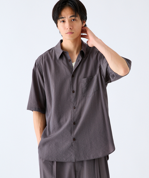 Product Twelve(プロダクトトゥエルブ)の「EDIFICE by Product Twelve リファインドシャツ(シャツ/ブラウス・メンズ・ブラウン/ブラック・LARGE/MEDIUM)」の18枚目の写真