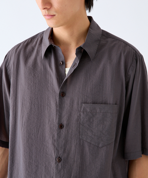 Product Twelve(プロダクトトゥエルブ)の「EDIFICE by Product Twelve リファインドシャツ(シャツ/ブラウス・メンズ・ブラウン/ブラック・LARGE/MEDIUM)」の15枚目の写真