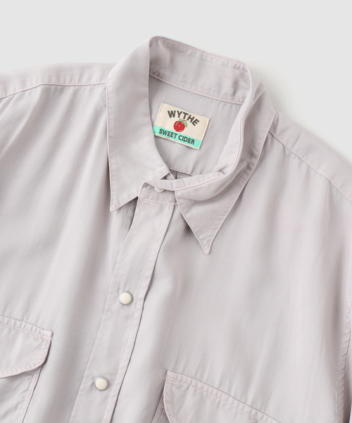 WYTHE(ワイス)の「WYTHE / ワイス LYOCELL Pearlsnap Shirt(シャツ/ブラウス・メンズ・タン・MEDIUM/LARGE)」の3枚目の写真