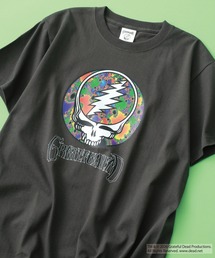 CALIFORNIA HAVE A NICE TIME !（カリフォルニアハブァナイスタイム）の「Grateful Dead Tシャツ　アイコニック　スカル　ダンシングベア　ロゴ　グラフィック 5.6oz 半袖（Tシャツ/カットソー）」