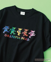 CALIFORNIA HAVE A NICE TIME !（カリフォルニアハブァナイスタイム）の「Grateful Dead Tシャツ　アイコニック　スカル　ダンシングベア　ロゴ　グラフィック 5.6oz 半袖（Tシャツ/カットソー）」