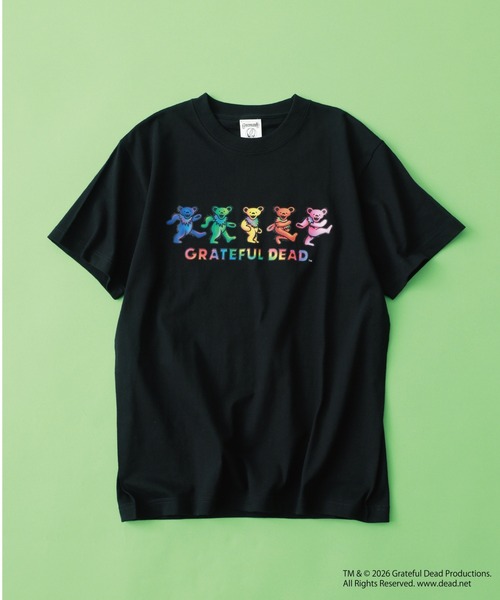 Grateful Dead(グレイトフルデッド)の「Grateful Dead Tシャツ アイコニック スカル ダンシングベア ロゴ グラフィック 5.6oz 半袖(Tシャツ/カットソー・メンズ・スミクロ/ブラック/ホワイト系1/ホワイト系2・XL/L/M)」の16枚目の写真