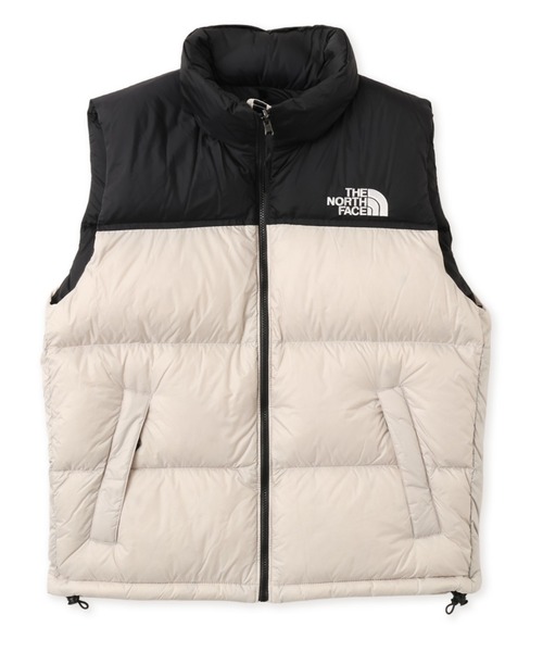 THE NORTH FACE(ザノースフェイス)の「THE NORTH FACE NUPTSE VEST / ザ・ノース・フェイス ヌプシ ベスト(ダウンベスト・メンズ・ベージュ/ブラック/アイボリー・M/S/L/XL/XXL)」の4枚目の写真