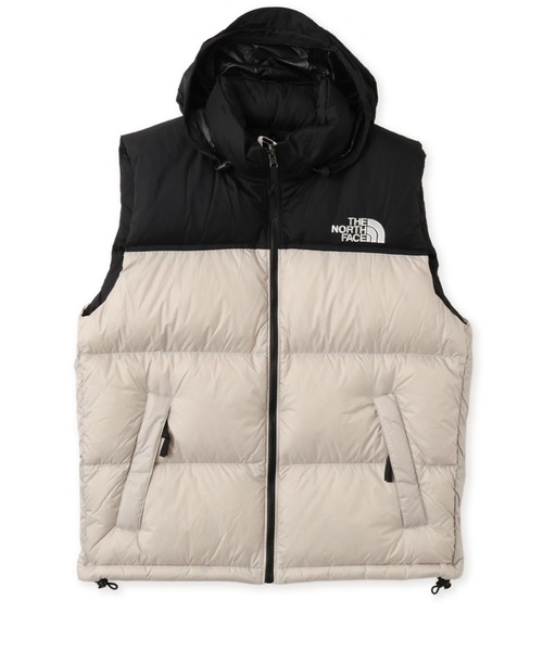 THE NORTH FACE(ザノースフェイス)の「THE NORTH FACE NUPTSE VEST / ザ・ノース・フェイス ヌプシ ベスト(ダウンベスト・メンズ・ベージュ/ブラック/アイボリー・M/S/L/XL/XXL)」の8枚目の写真