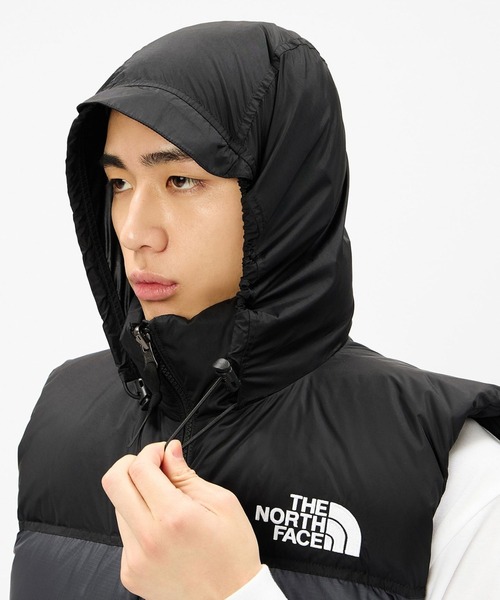 THE NORTH FACE(ザノースフェイス)の「THE NORTH FACE NUPTSE VEST / ザ・ノース・フェイス ヌプシ ベスト(ダウンベスト・メンズ・ベージュ/ブラック/アイボリー・M/S/L/XL/XXL)」の15枚目の写真