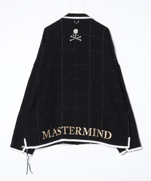 mastermind JAPAN(マスターマインド)の「COTTON TWEED SHIRT(シャツ/ブラウス・メンズ・ホワイト/ブラック・XL)」の3枚目の写真
