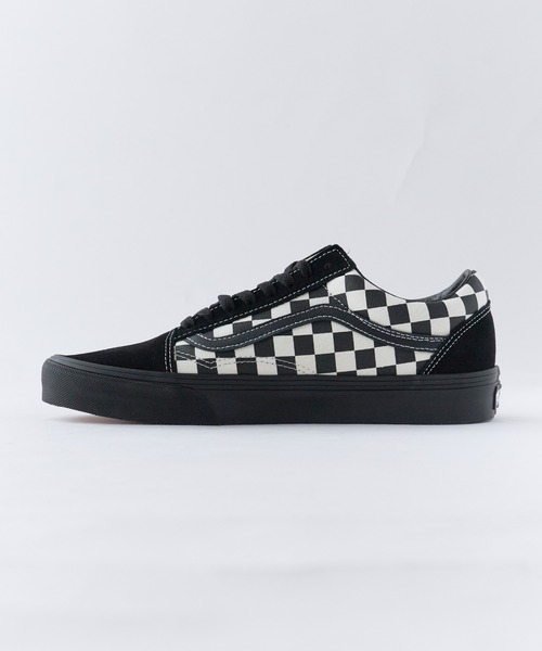 VANS（バンズ）の「VANS/ヴァンズ Old Skool Shoe オールド スクール シュー スニーカー フラットシューズ チェッカーボード チェック柄 市松模様 モノクロ モノトーン 白黒 スケーター ストリート メンズ 2026年 夏 夏服（スニーカー・メンズ・チェック/ホワイト×ブラック・8/10/9/8h/9h/6/6h/7/5h）」の4枚目の写真