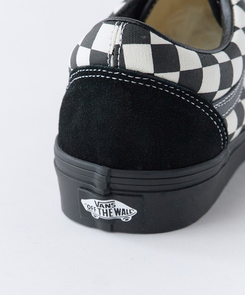 VANS（バンズ）の「VANS/ヴァンズ Old Skool Shoe オールド スクール シュー スニーカー フラットシューズ チェッカーボード チェック柄 市松模様 モノクロ モノトーン 白黒 スケーター ストリート メンズ 2026年 夏 夏服（スニーカー・メンズ・チェック/ホワイト×ブラック・8/10/9/8h/9h/6/6h/7/5h）」の10枚目の写真