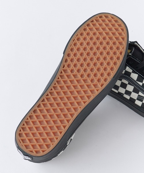 VANS（バンズ）の「VANS/ヴァンズ Old Skool Shoe オールド スクール シュー スニーカー フラットシューズ チェッカーボード チェック柄 市松模様 モノクロ モノトーン 白黒 スケーター ストリート メンズ 2026年 夏 夏服（スニーカー・メンズ・チェック/ホワイト×ブラック・8/10/9/8h/9h/6/6h/7/5h）」の12枚目の写真